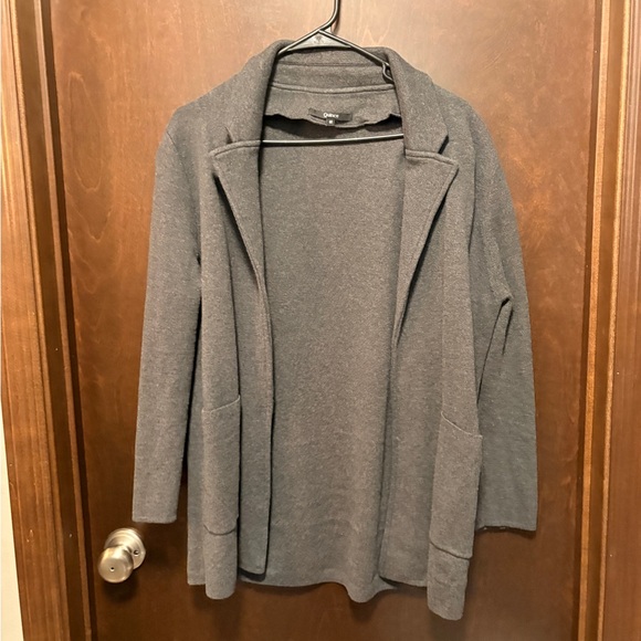 Quince Jackets & Blazers - Quince Charcoal Women's Blazer